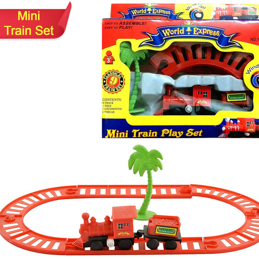 World Express Mini Train Play Set For Kids - Happy Price - Image 1