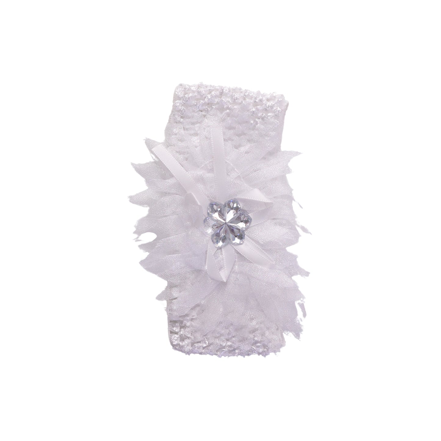 Cute Floral Baby Hair Band - Soft Elastic, Stretchable (1 Pc) - Happy Price - Image 4