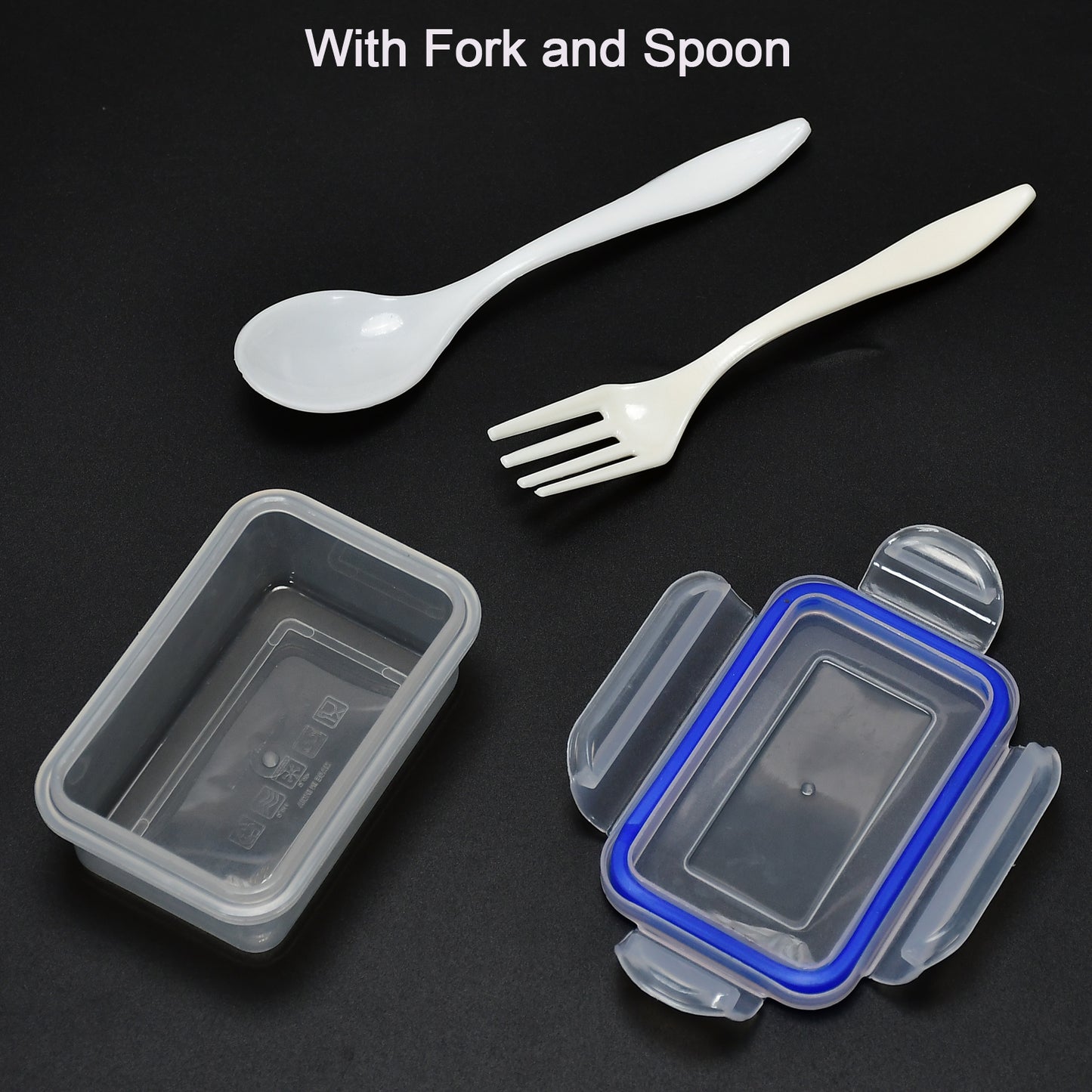 Airtight Food Container Set with 4-Side Locks & Inner Compartment - Happy Price - Image 6