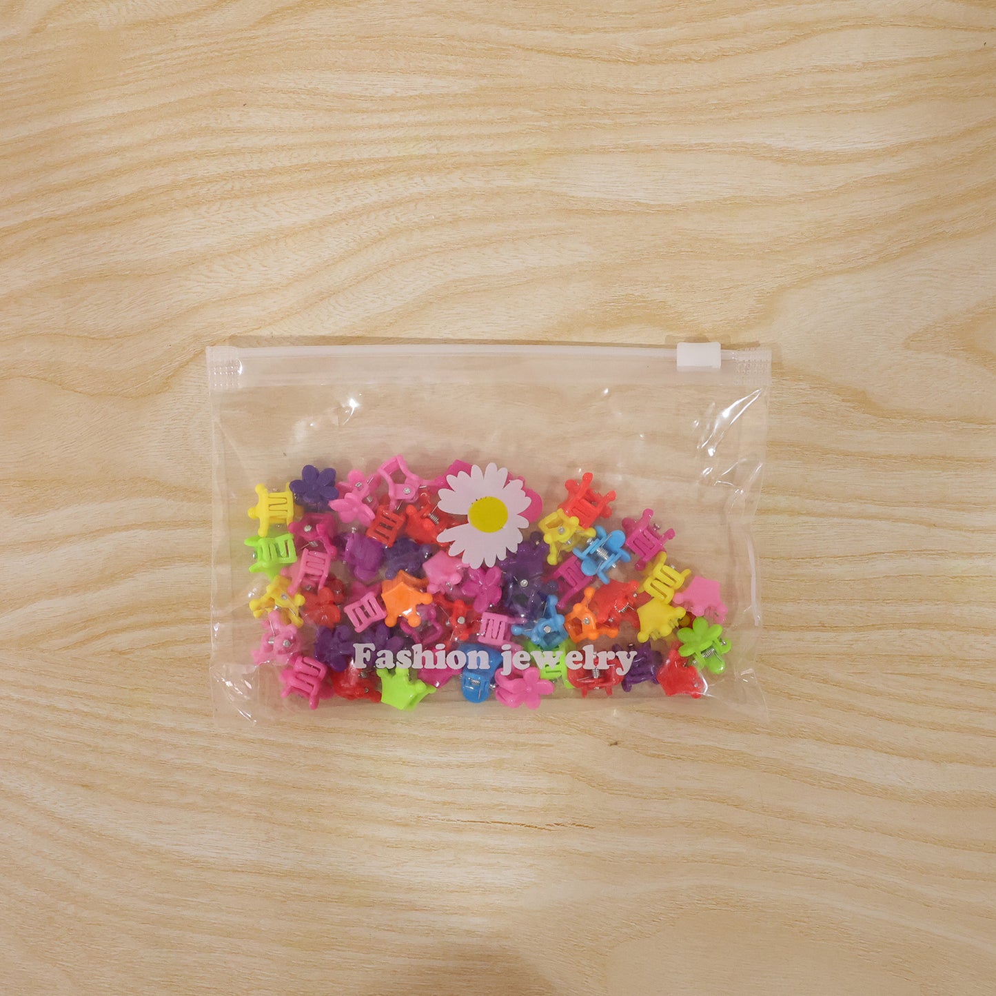 Colorful Mini Hair Claw Clips Set (1 Set)