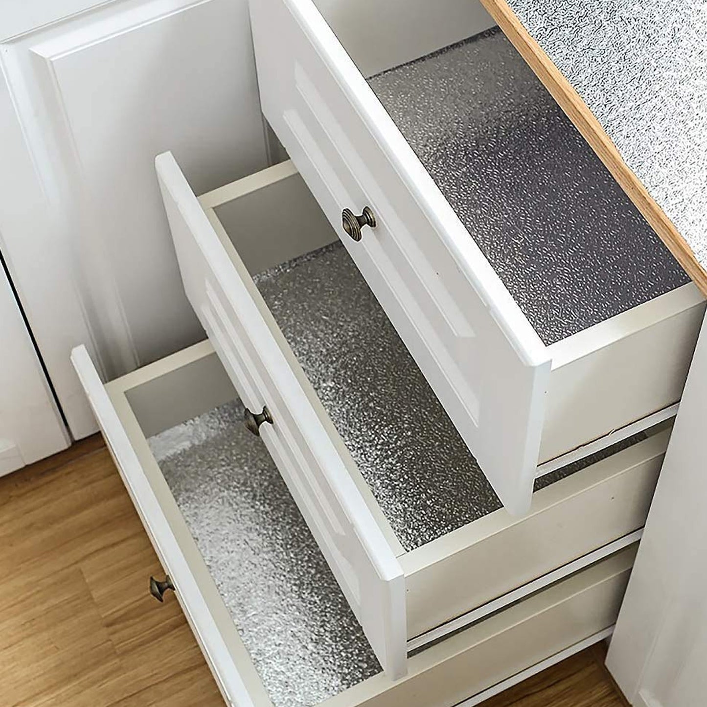 Self-adhesive Kitchen Back Splash Wallpaper Aluminum Foil Wall Paper (60200 Cm) - Happy Price - Image 4