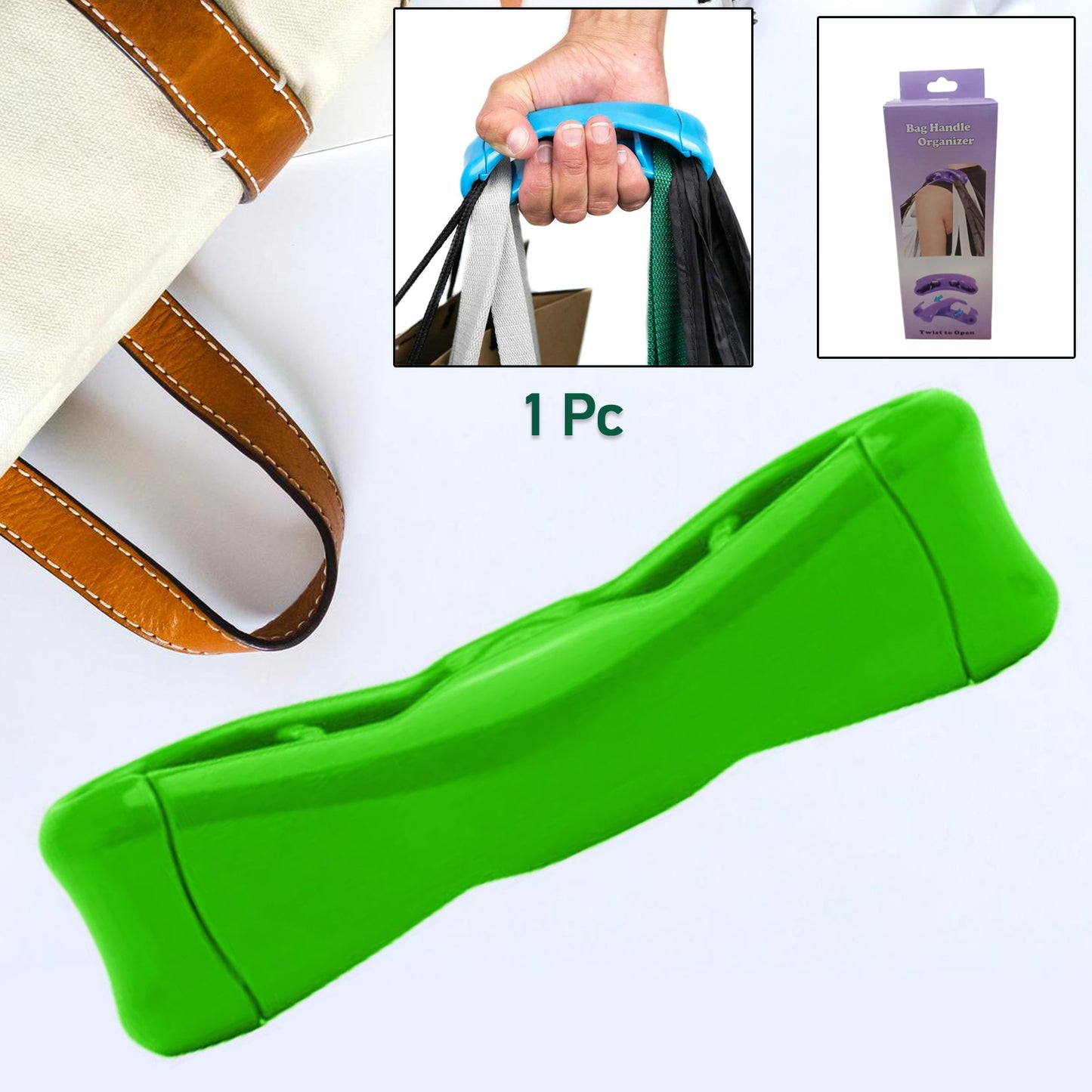 Click  Carry Grocery Bag Holder (1 Pc  Multi Color) - Happy Price - Image 2