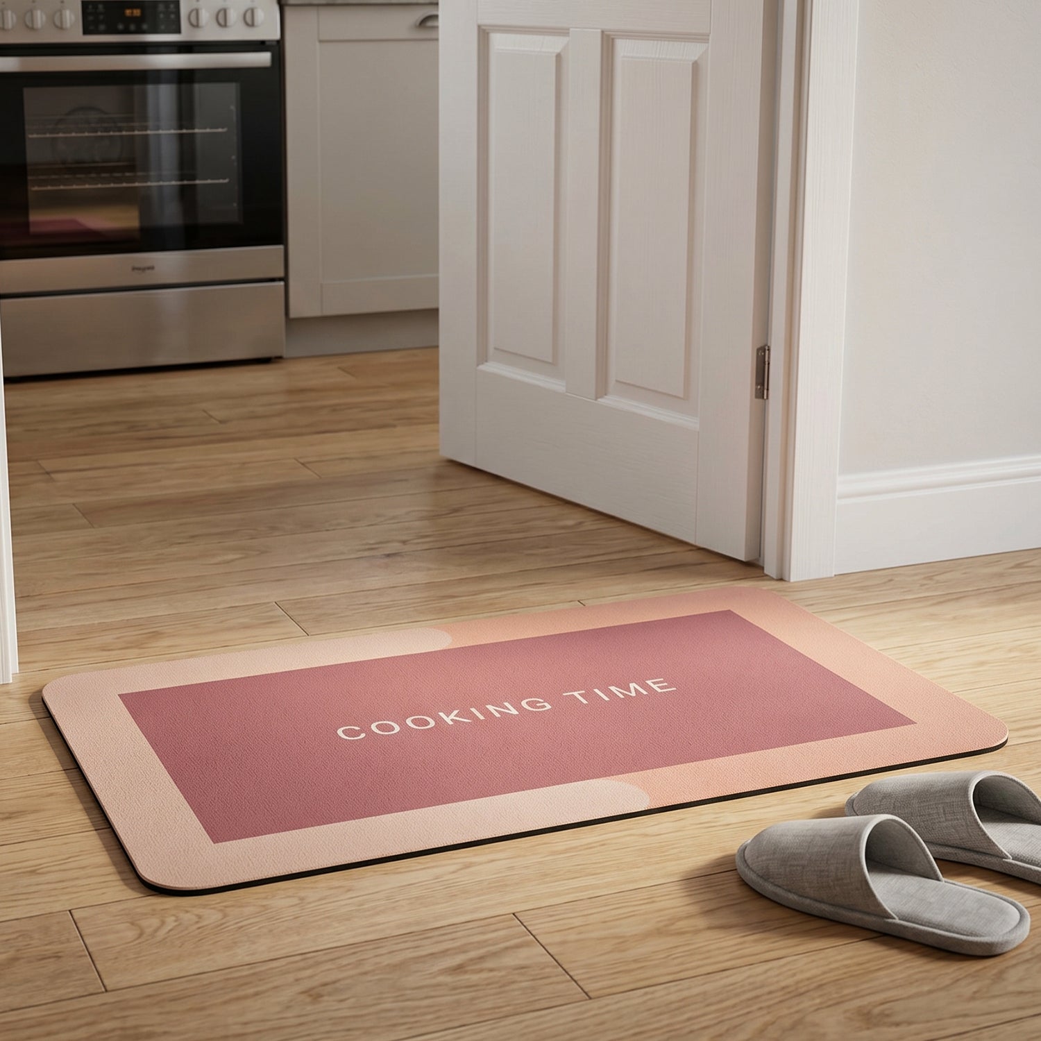Set of 2 Anti-Slip Kitchen Floor Mats - 120x38 Cm & 58x38 Cm - Great Price - Image 1
