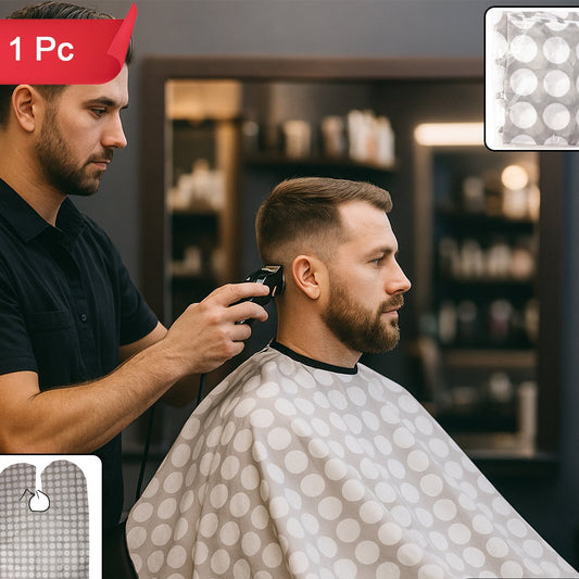 Professional Hair Cutting Cape for Salon & Home Use - Waterproof & Adjustable Neck (1 Pc) - Happy Price - Image 1