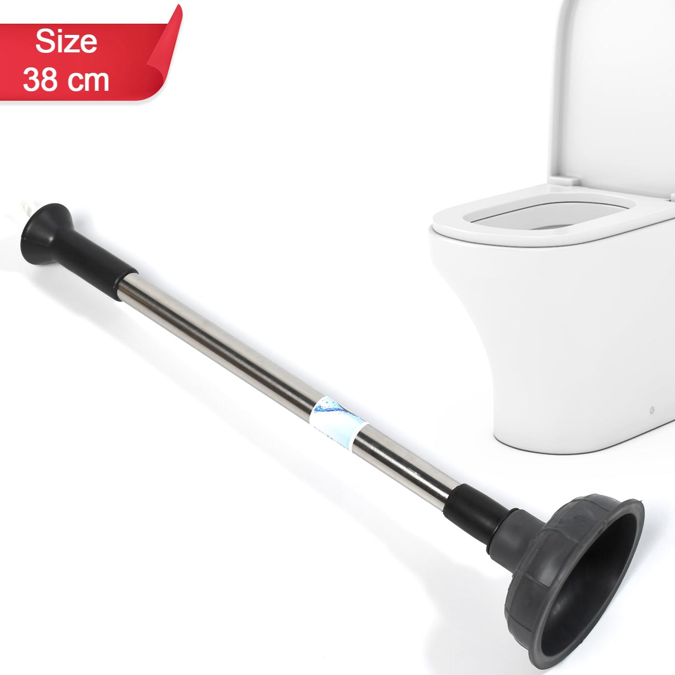 Drain Unblocker Cleaner Sink Plunger Cleaning Pump For Kitchen Sink Toilet Bathroomoilet_plunger_pump - Happy Price - Image 1