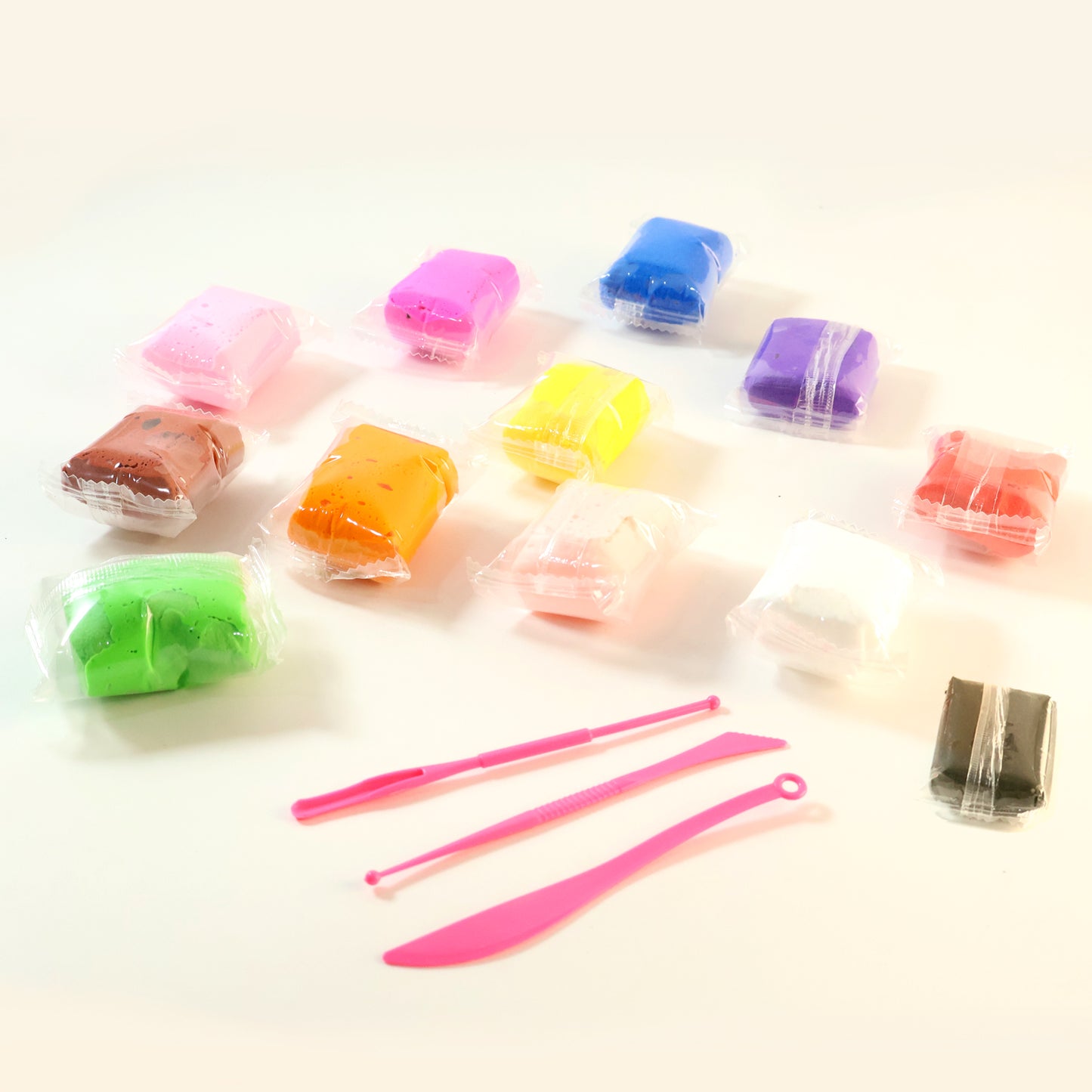 Kids 12 Color Antibacterial Modelling Clay Set for Creative Fun - Happy Price - Image 5