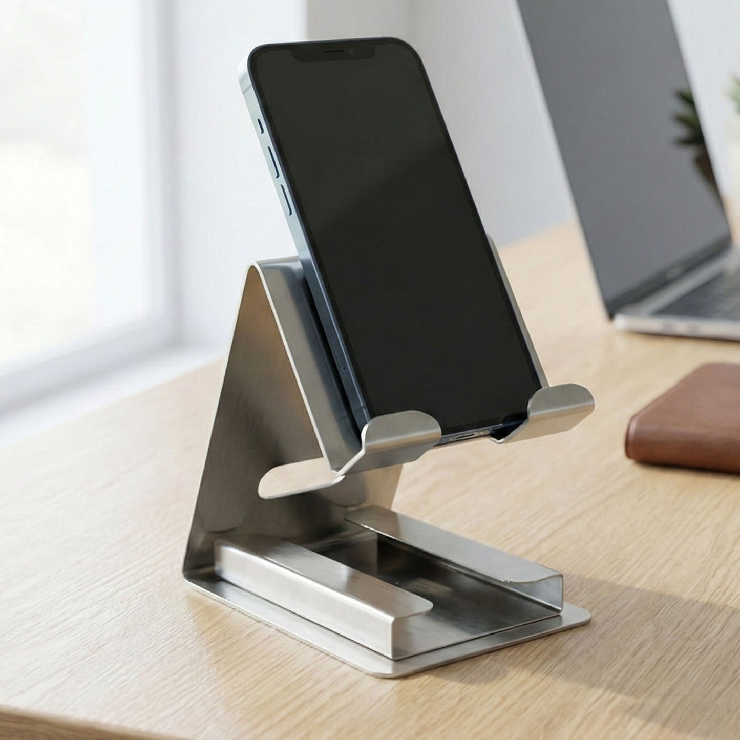 Premium Large Desktop Phone Stand Holder for Smartphones (1 Pc) - Happy Price - Image 5