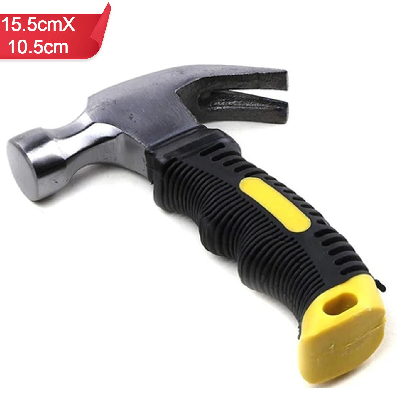 Mini Claw Hammers Short Handle Plastic Grip (300 Gram) - Happy Price - Image 1