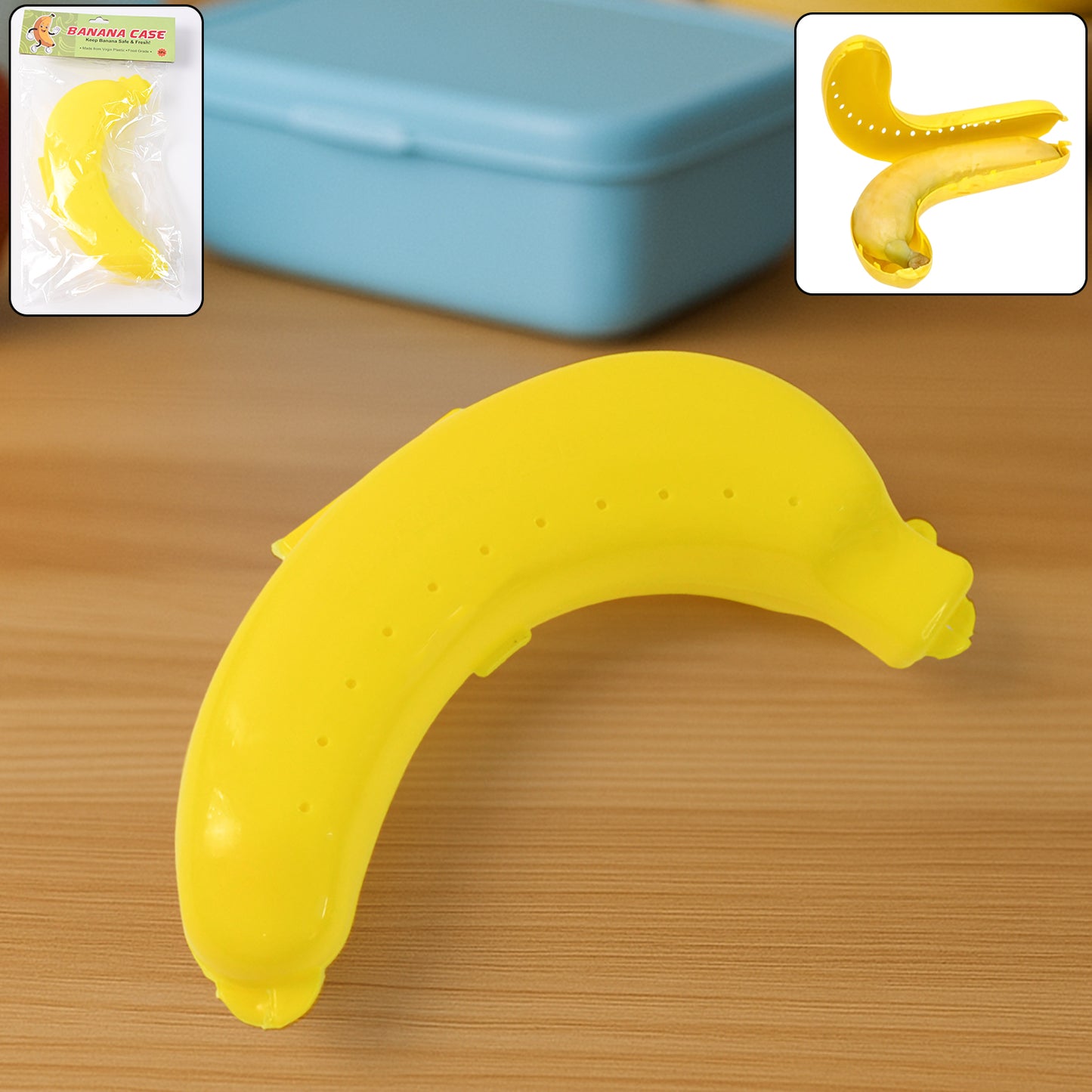 Banana Case Lunch Box Yellow - Happy Price - Image 3