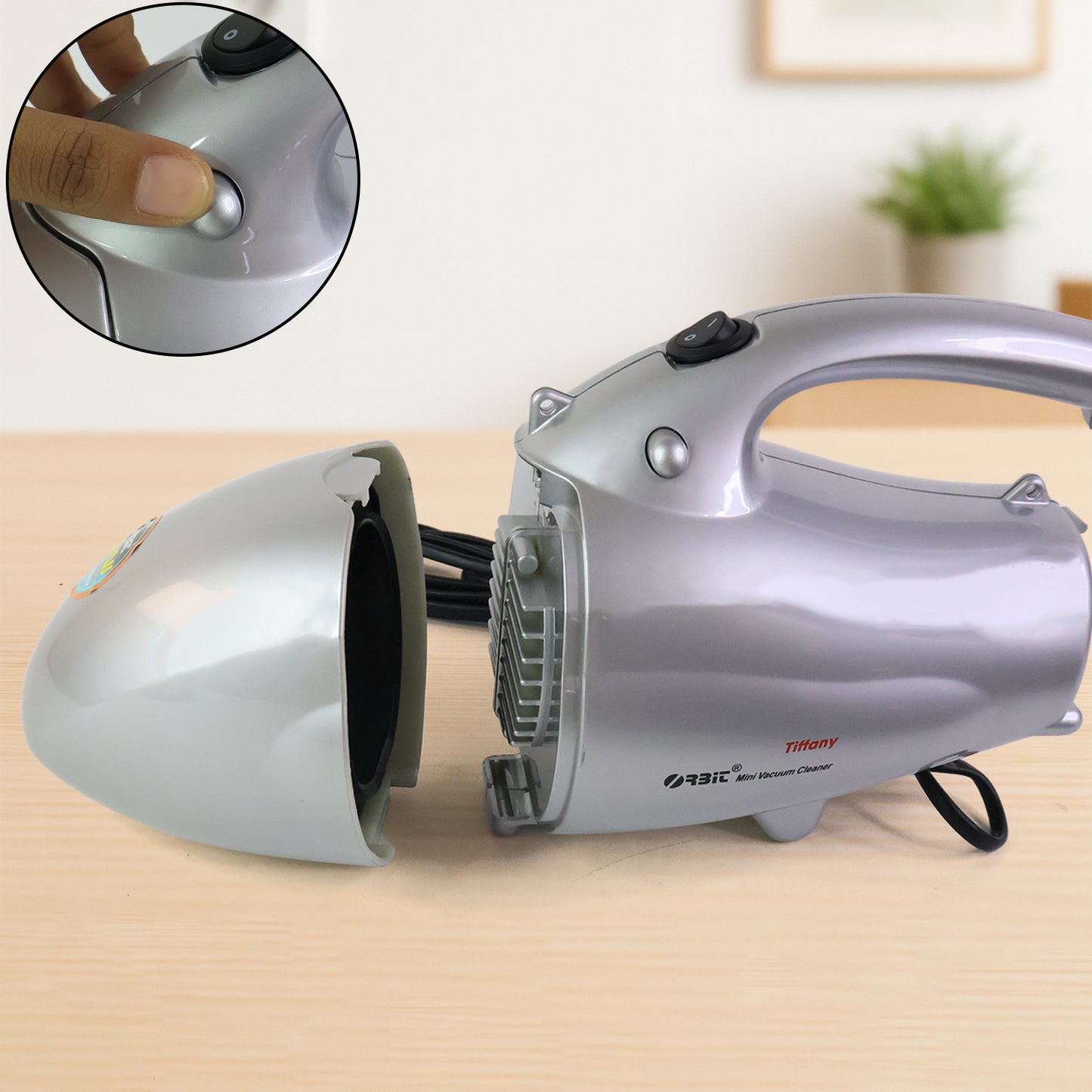 Orbit 800W Handheld Vacuum Cleaner for Home & Car - Portable Mini Dust Remover - Happy Price - Image 5