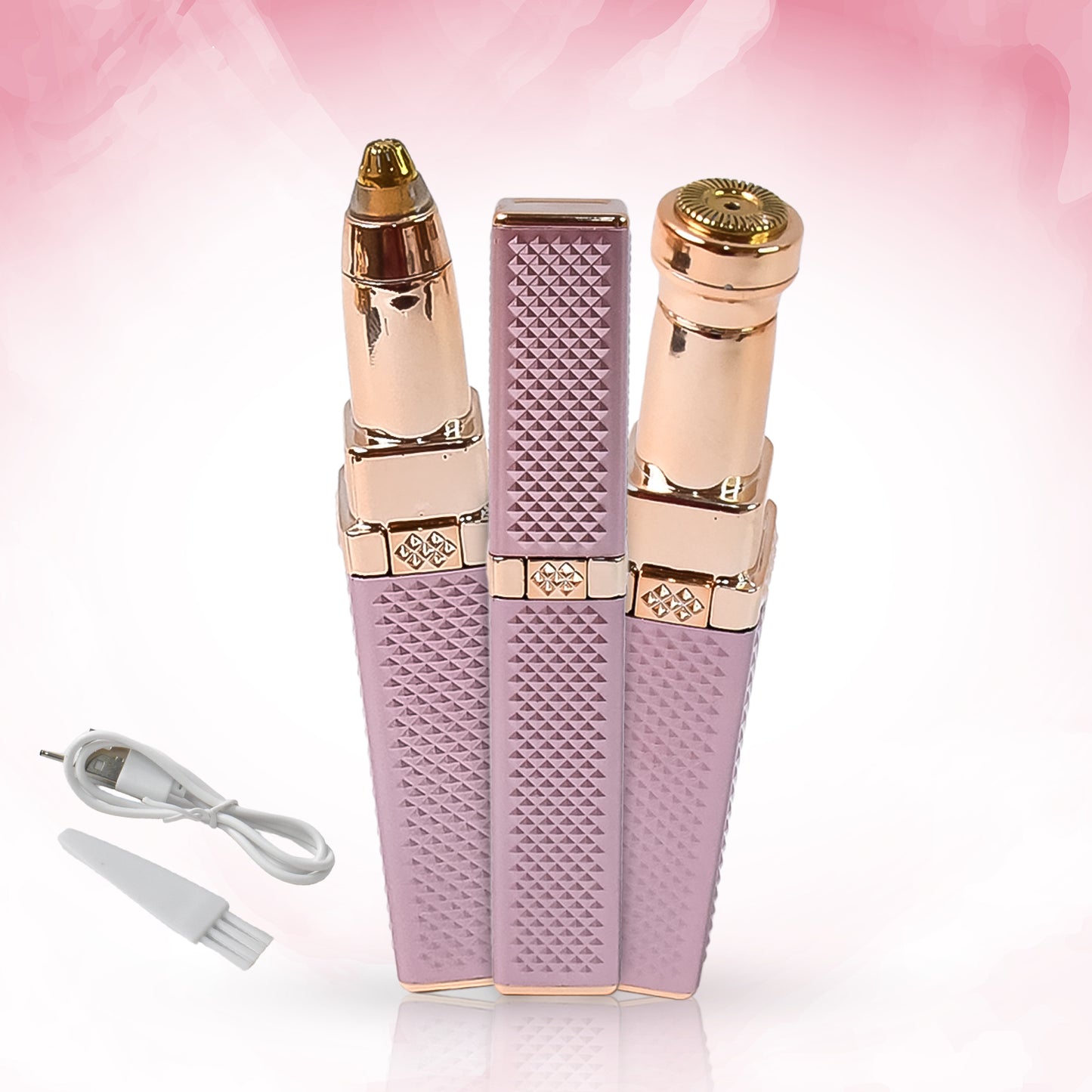 2-in-1 Eyebrow Razor  Painless Hair Shaver (1 Pc) - Happy Price - Image 2