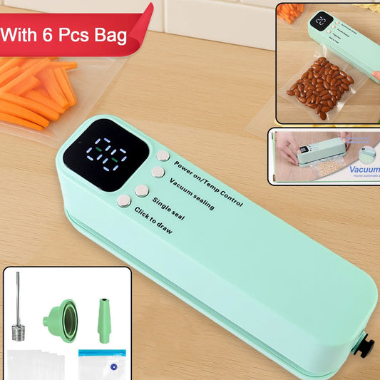 Rechargeable Electric Vacuum Sealer Machine - Happy Price - Image 1
