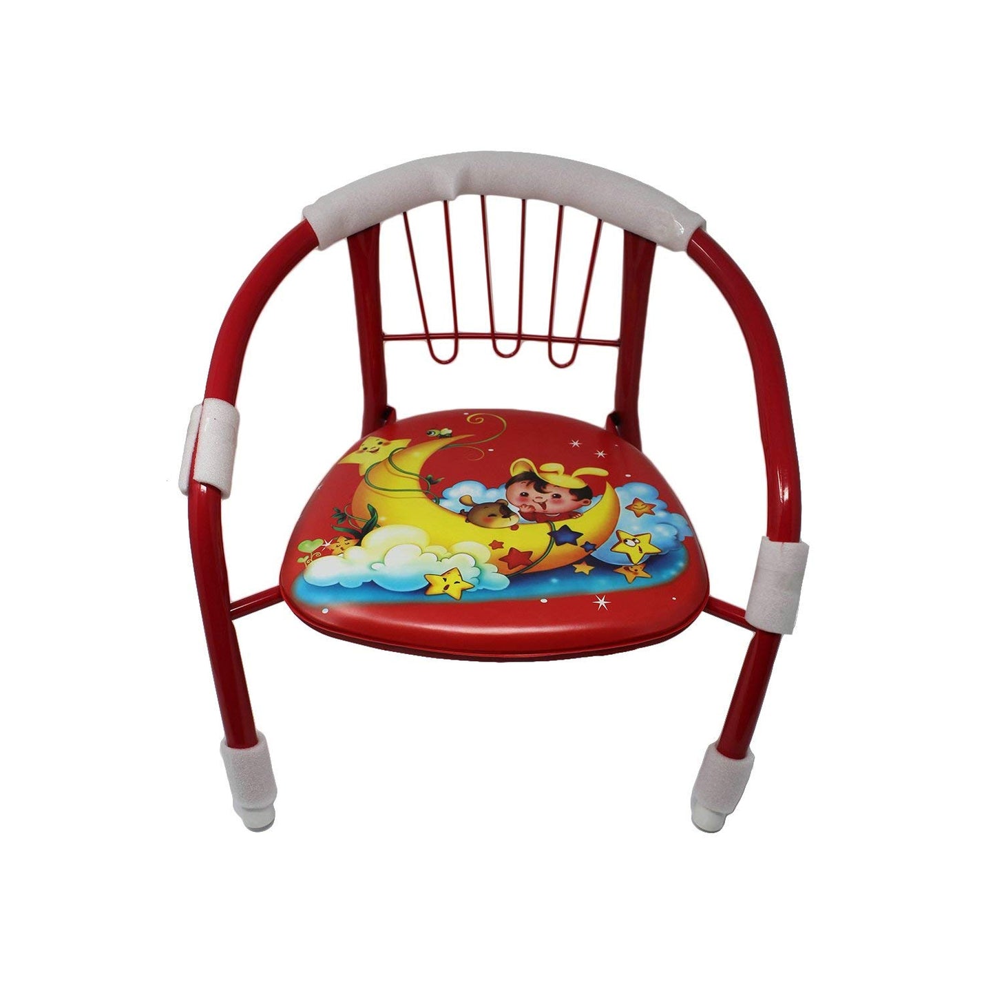 Multicolor Cartoon Kids Toddler Chair with Metal Frame & Soft Cushion - Happy Price - Image 5