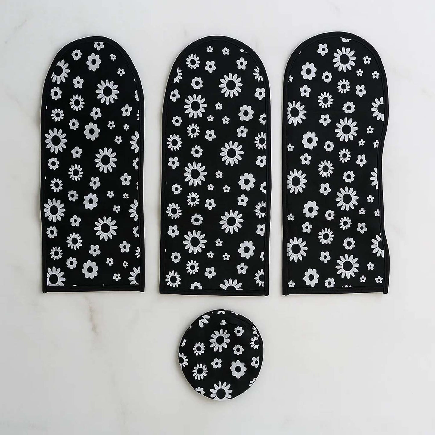 4-Piece Washable Ceiling Fan Cover Set for Dust Protection - Happy Price - Image 3