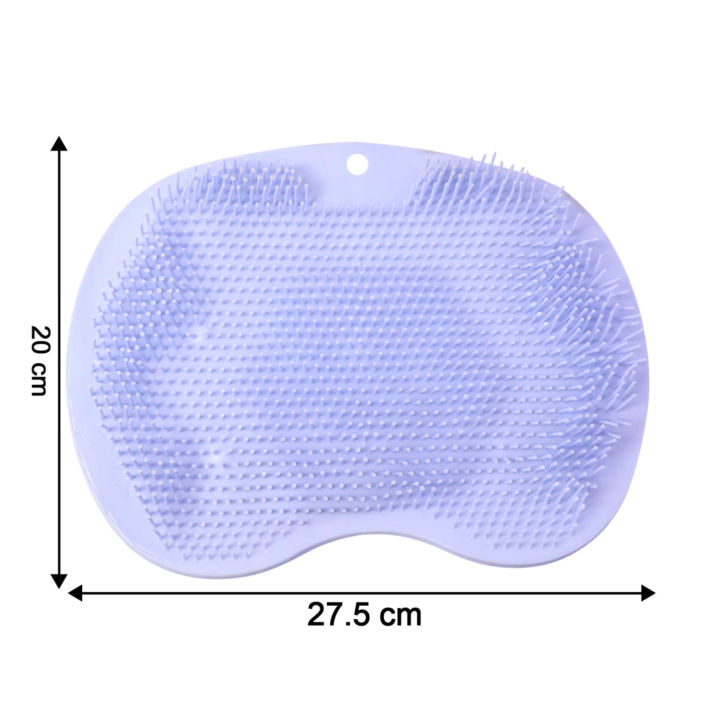 Green Silicone Foot Scrubber Mat with Suction Cups for Shower - Happy Price - Image 5