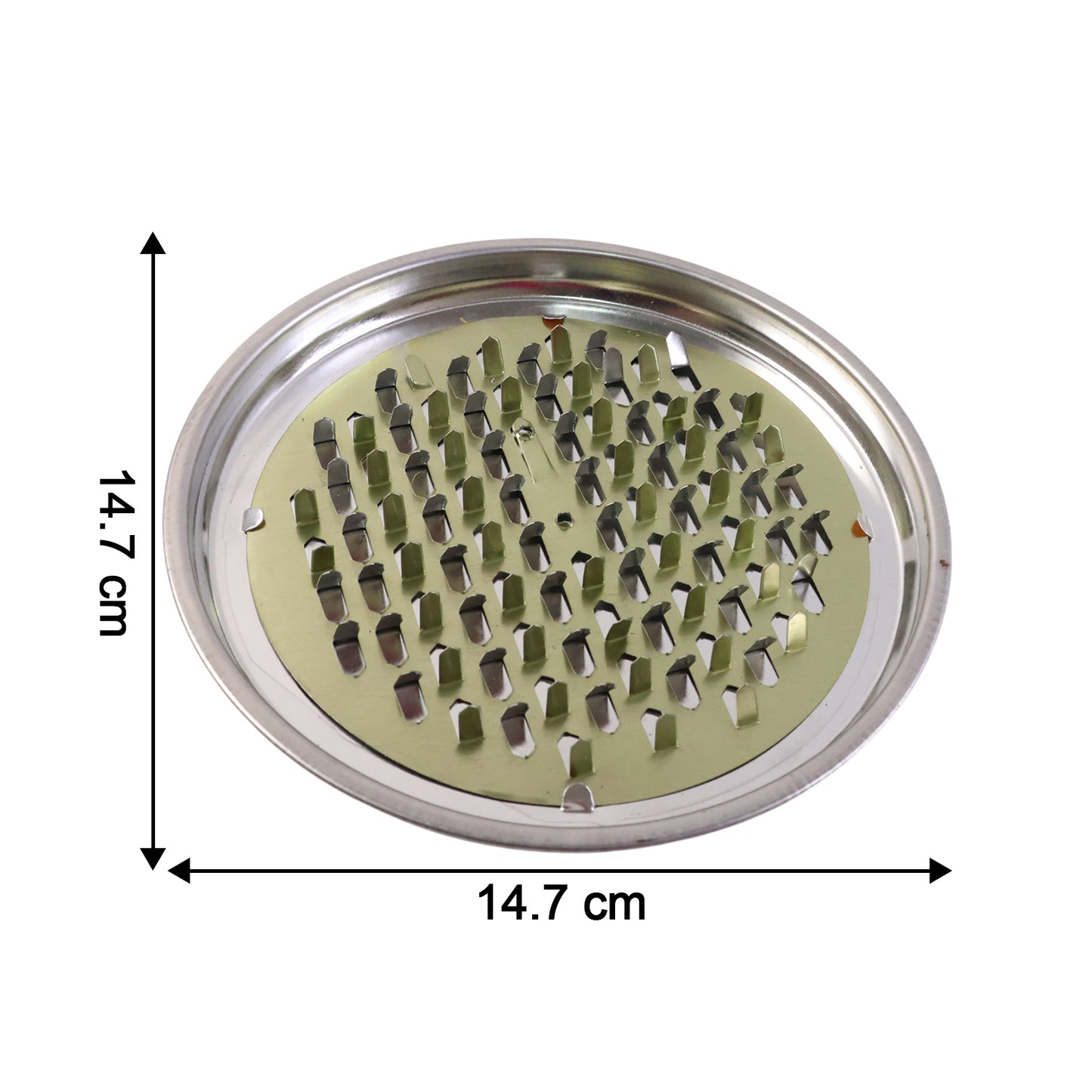 Round Metal Mosquito Coil Holder with Ash Tray - 1 Piece - Happy Price - Image 5