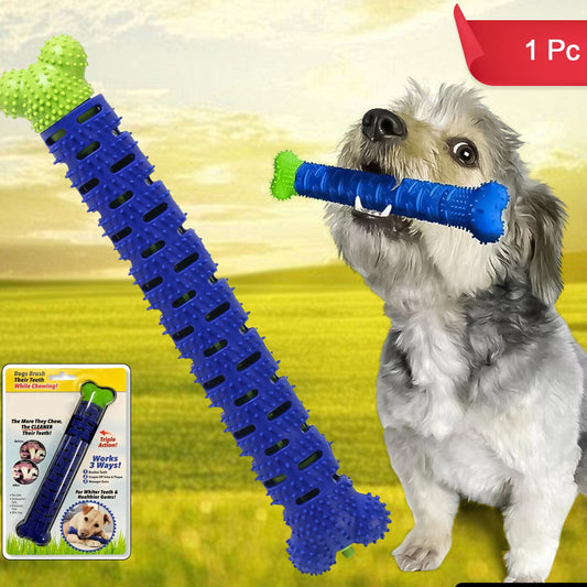 Dog Tooth Brush Puppy Chew Toothbrush Stick Teeth Cleaning Dental Toys (1 Pc) - Happy Price - Image 1