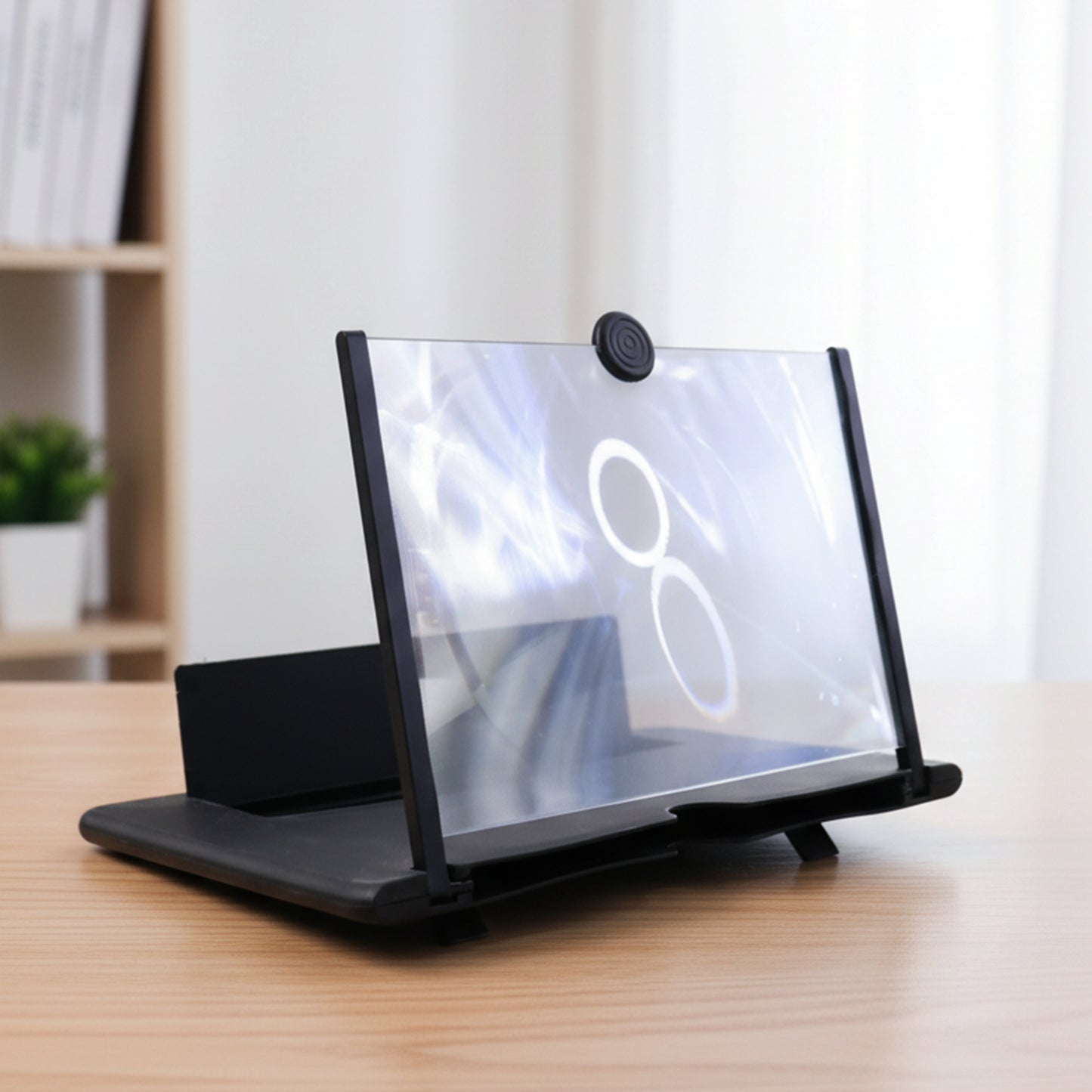 8 Inch Mobile Screen Magnifier with Stand - Foldable HD Video Amplifier for Phones (1 Pc) - Happy Price - Image 2