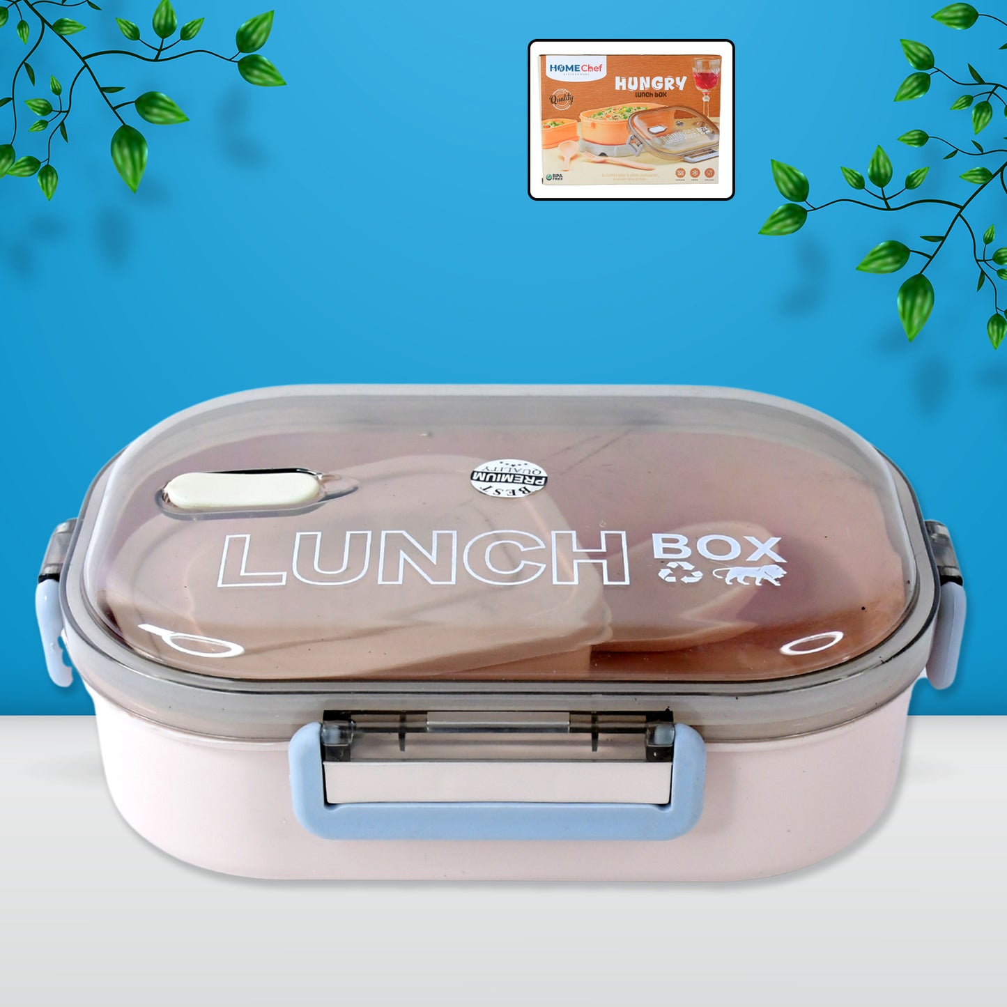 Home Chef Premium Leak-proof Lunch Box - Happy Price - Image 7