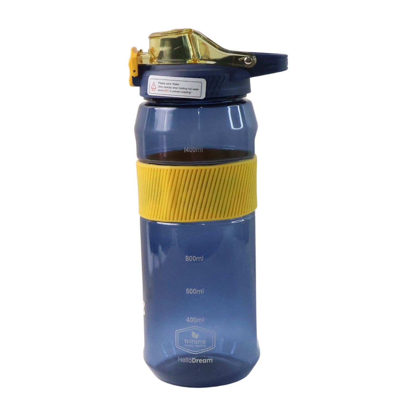 1400ml Sports Water Bottle with Flip Lock Lid and Straw - Leakproof Gym Bottle (1 Pc) - Happy Price - Image 2
