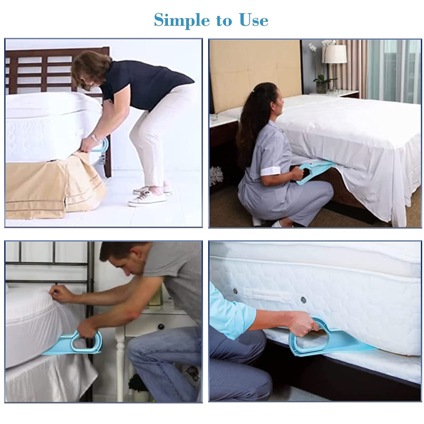 Mattress Lifter Bed Making  Change Bed Sheets Instantly Helping Tool ( 1 Pc ) - Happy Price - Image 6