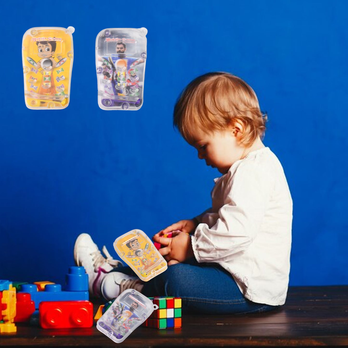 Kids Plastic Mobile Game Educational Toy (1 Pc  Mix Color  Design) - Happy Price - Image 2