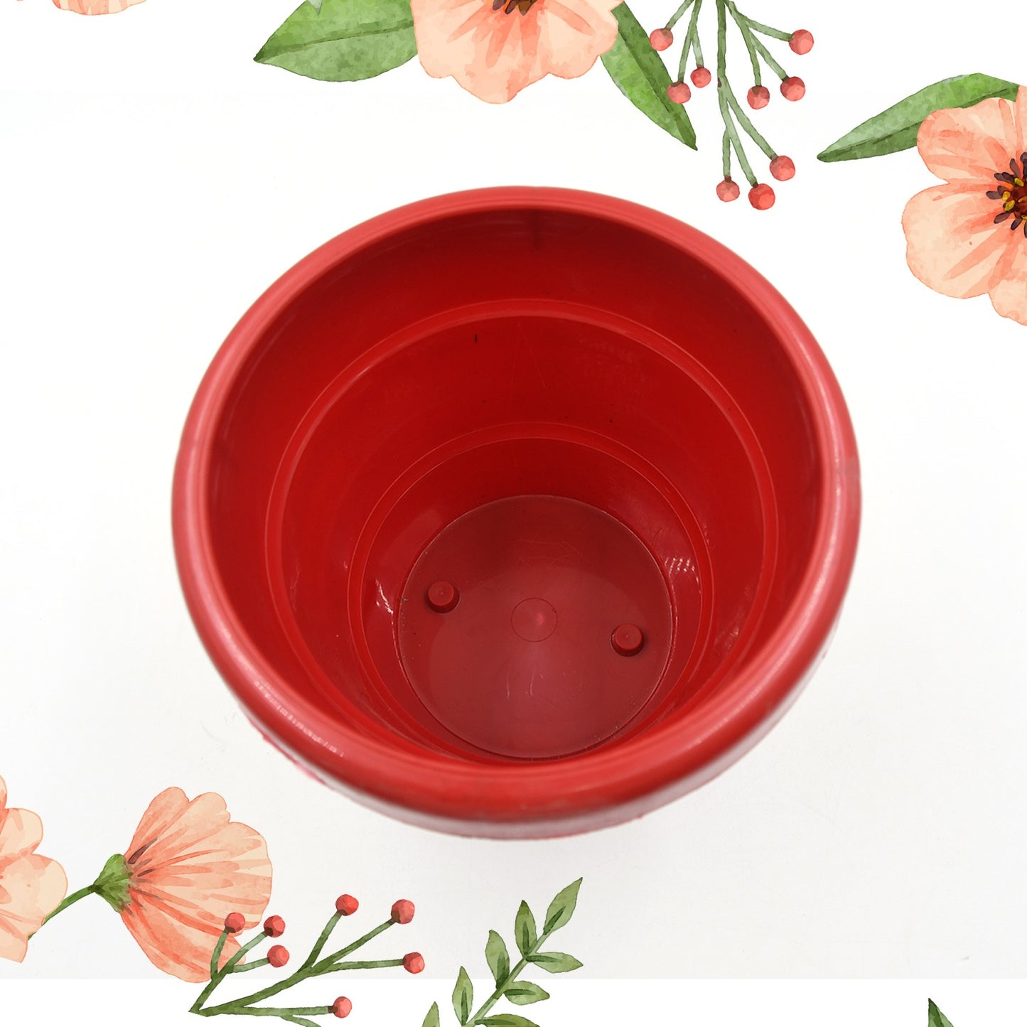 0745 Plastic Heavy Duty Plant Container Potgamla For Indoor Home Decor  Outdoor Balcony Garden 13cm (Pack Of 1 Pc) - Happy Price - Image 5