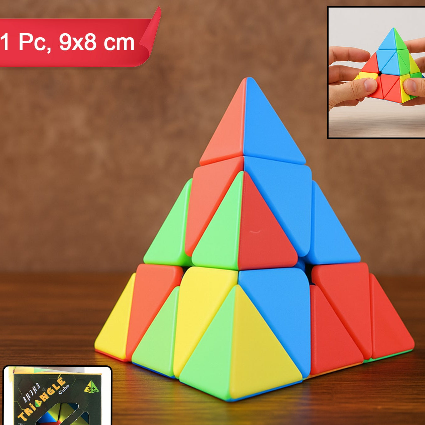 High-speed Triangle Puzzle Cube (1 Pc) - Happy Price - Image 1