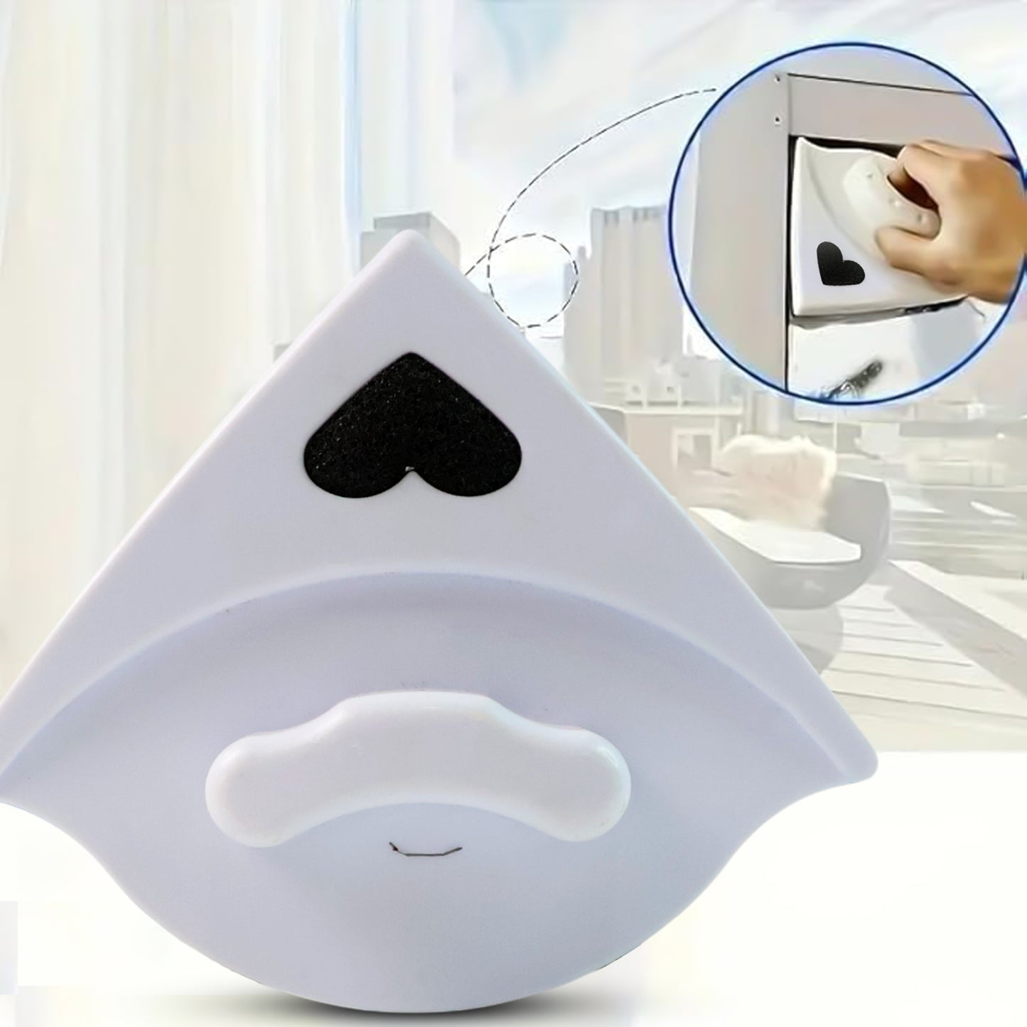 Magnetic Double-Sided Glass Cleaner for Windows - Happy Price - Image 5