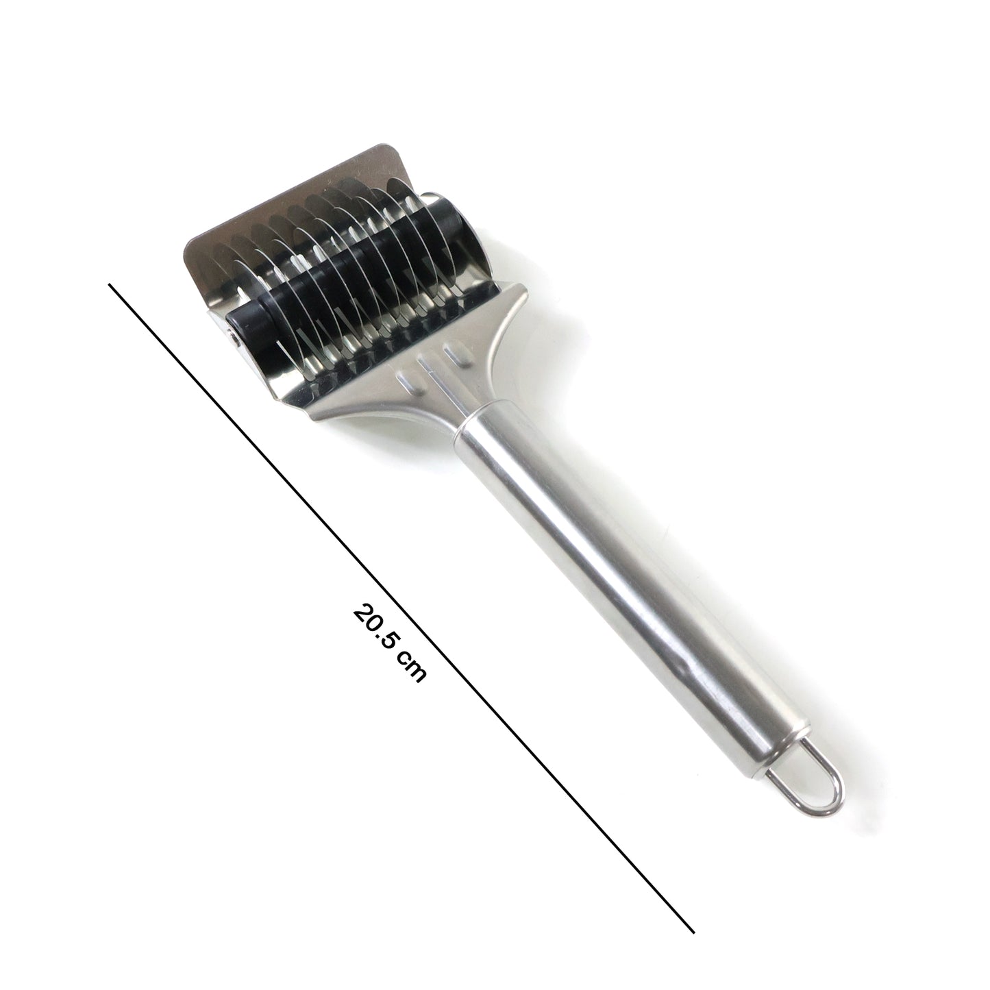 Manual Multi-Blade Dough Roller Cutter - 1 Pc Kitchen Tool - Happy Price - Image 3