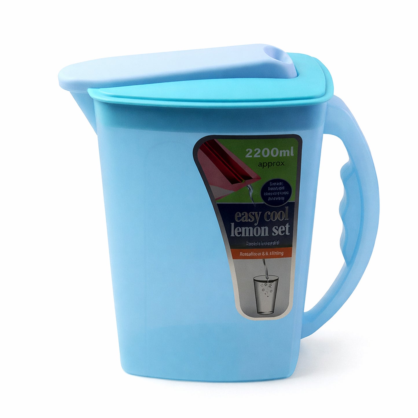 2.2 Litre Beverage Jug with Lid and Handle - Ideal for Juices & Water - Happy Price - Image 5