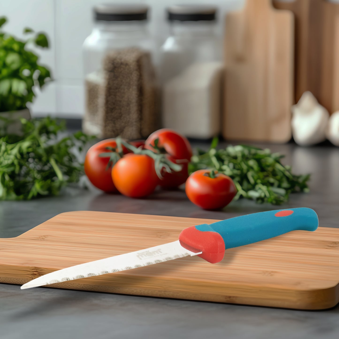 Premium Stainless Steel Paring Knife with Anti-Slip Handle - 1 Pc - Happy Price - Image 6