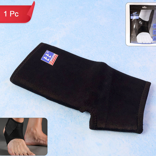 Adjustable Knee Brace with Open Patella & Compression Strap - 1 Pc - Happy Price - Image 1