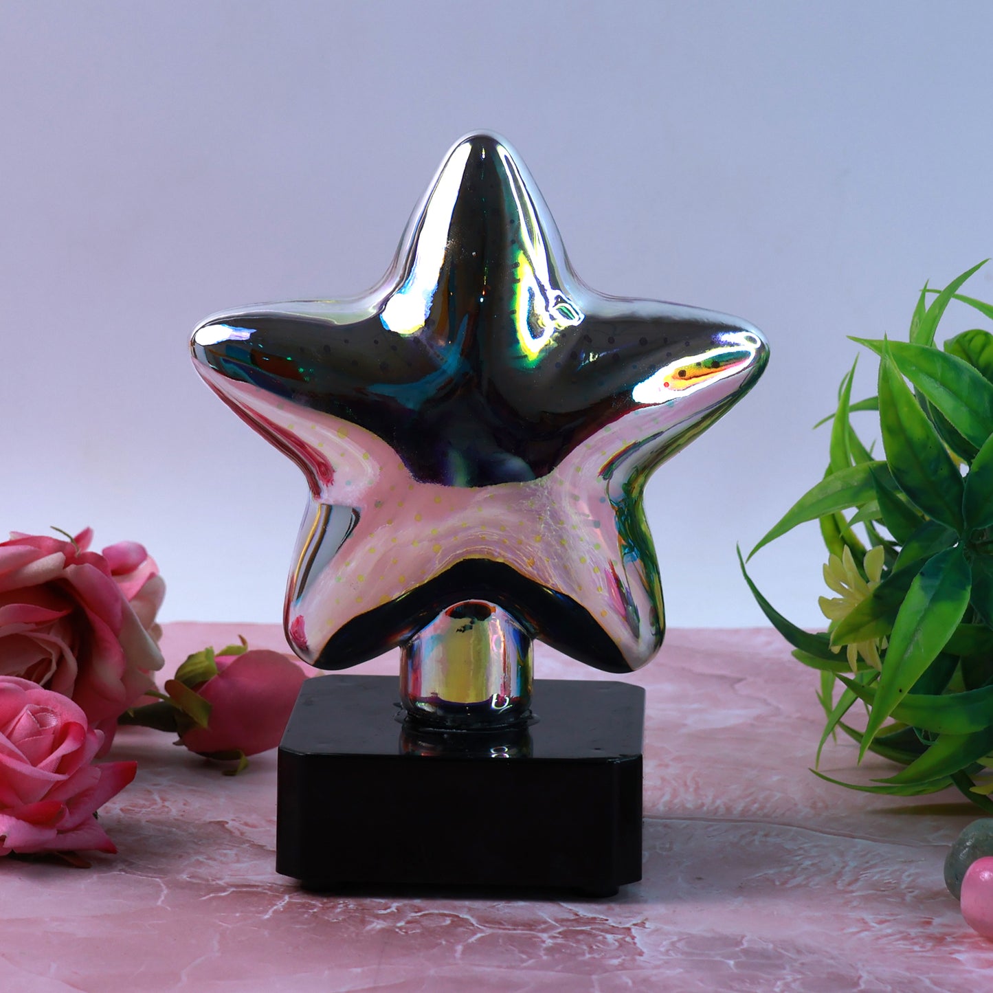 Star-shaped 3d Illusion Decorative Led Night Lamp (1 Pc) - Happy Price - Image 3