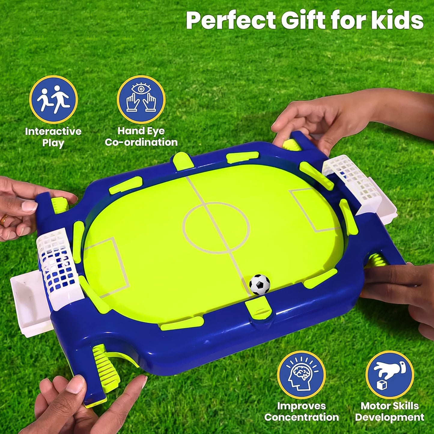 Tabletop Football Flickers Game Set for Kids & Families - Indoor Soccer Fun - Happy Price - Image 4