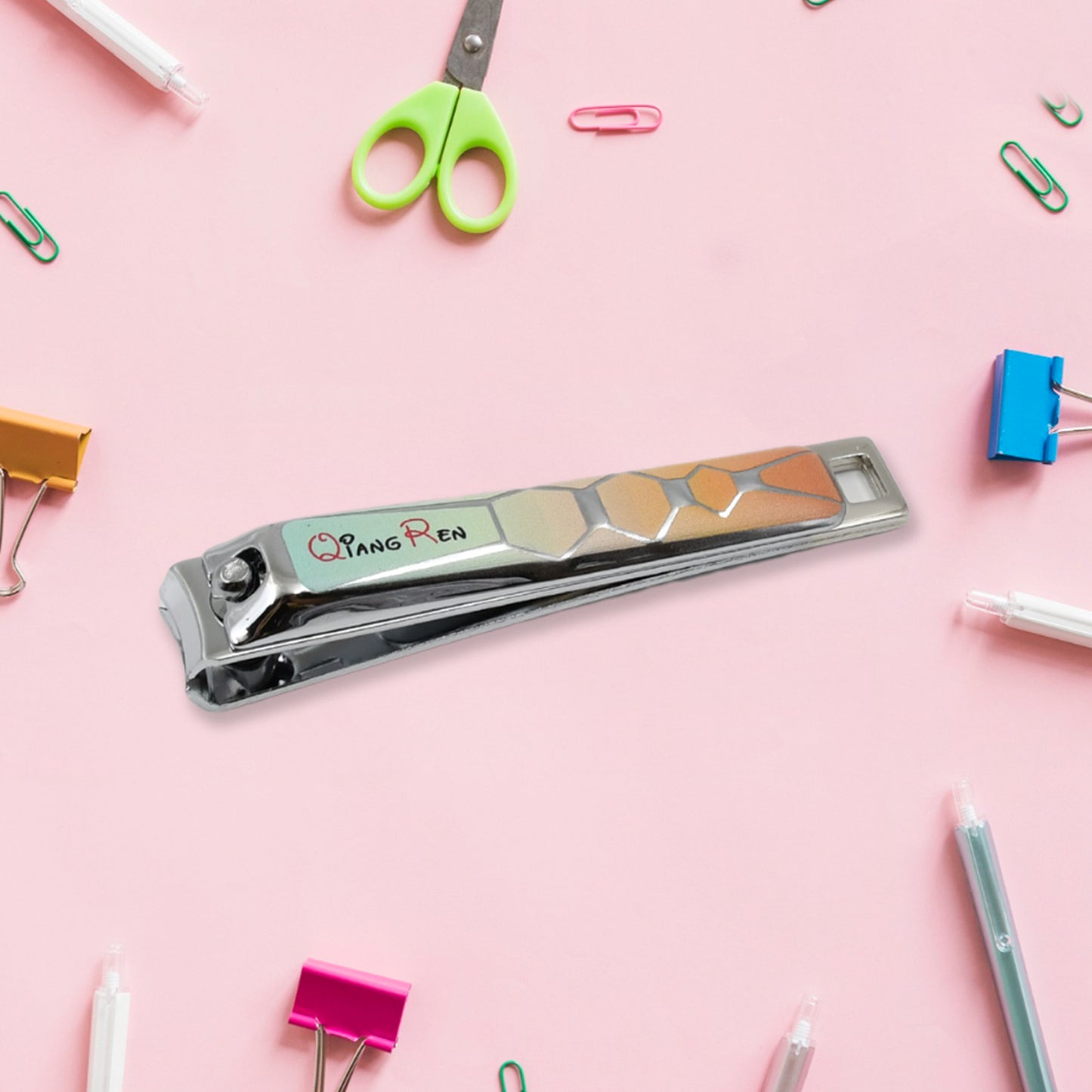 Stainless Steel Folding Portable Large Nail Clippers With Nail File (1 Pc  Mix Design) - Happy Price - Image 5