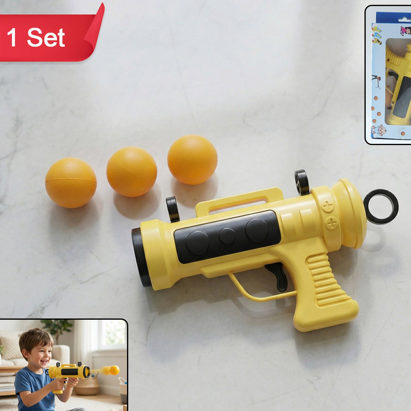 Target Titan Ball Shooter Toy Gun (1 Set)