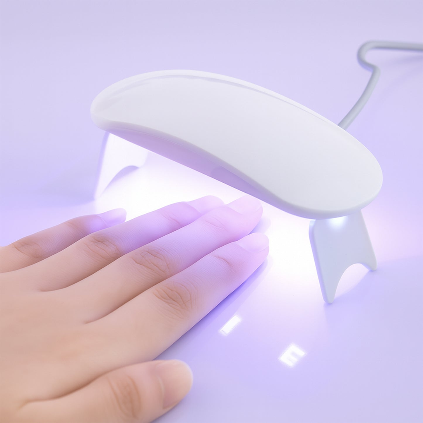 Mini Portable Uv Led Nail Lamp For Gel Nail Polish Curing (1 Pc) - Happy Price - Image 4