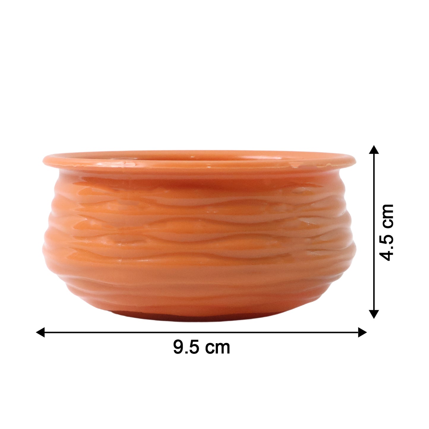 Classic Terracotta Style Handi Serving Bowl (1 Pc) - Food-Grade Plastic for Sweets & Snacks - Happy Price - Image 6