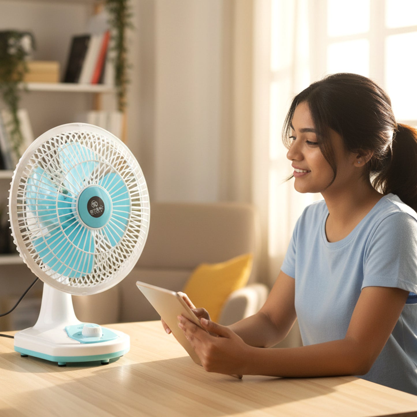 12V DC Table Fan with Variable Speed Control - 1 Piece - Happy Price - Image 6
