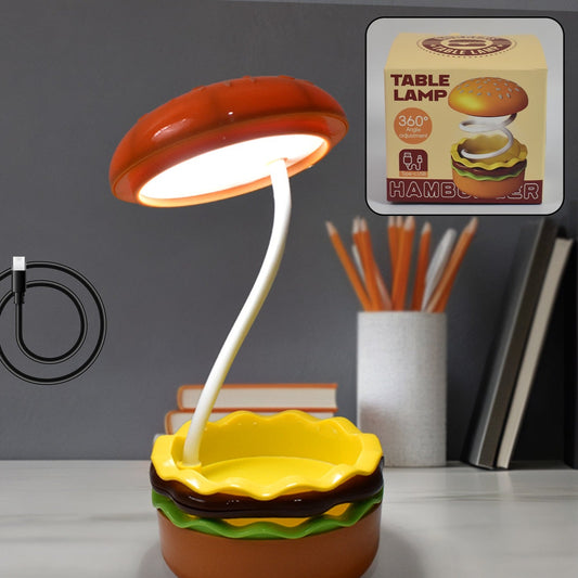 Burger Delight Folding Led Night Lamp (1 Pc) - Happy Price - Image 1