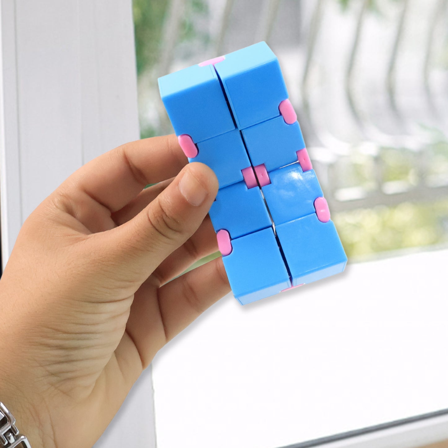 Infinity Cube Fidget Toy Stress Relief Hand Puzzle For Kids  Adults 1 Pc - Happy Price - Image 7