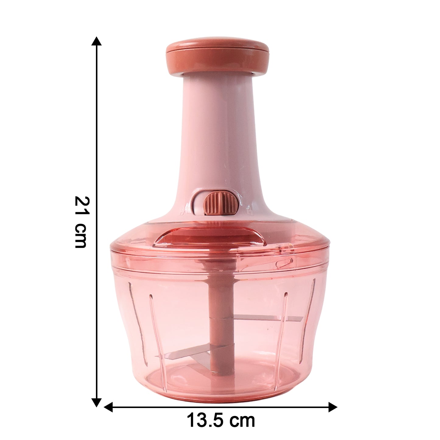 Apex Manual Vegetable and Fruit Chopper, 800 ML Capacity - Happy Price - Image 3