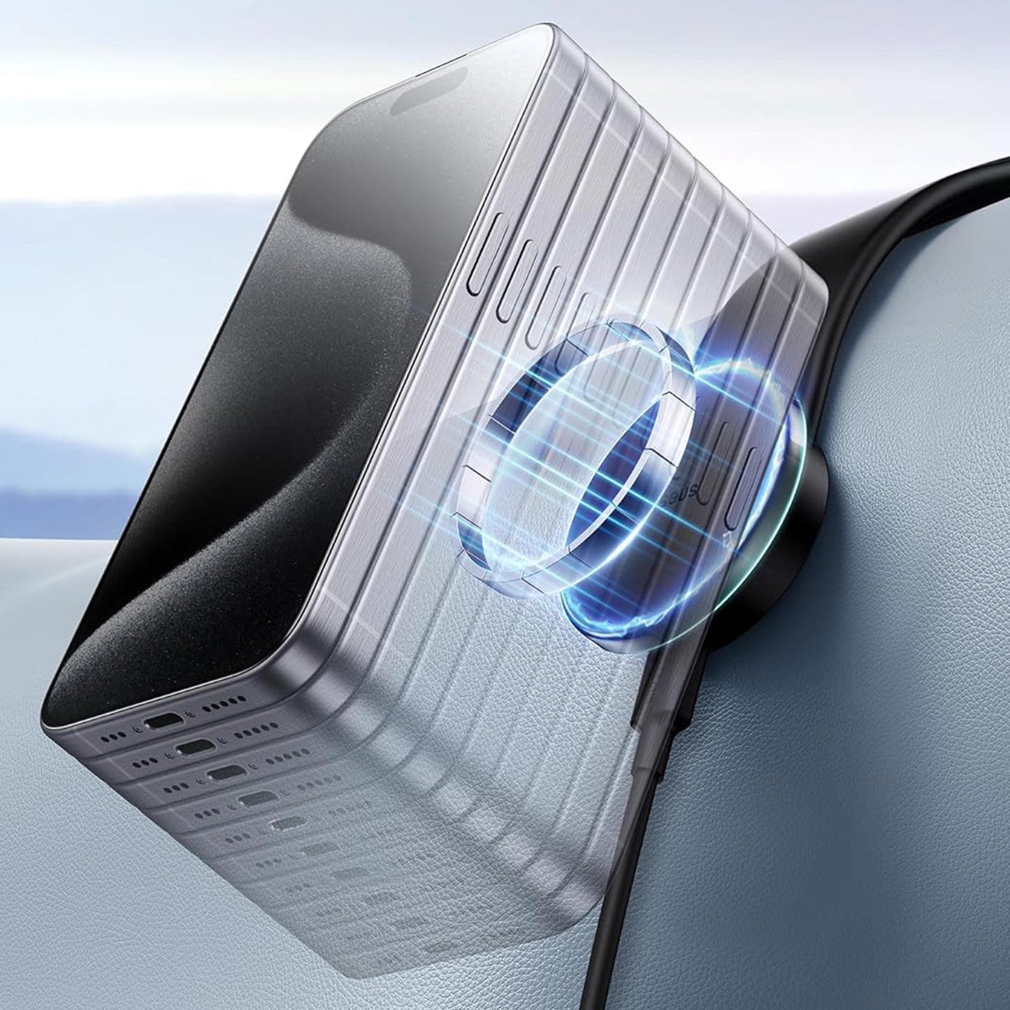 Car Mount Charger 15w Wireless Car Charger Phone Holder (1 Set) - Happy Price - Image 3