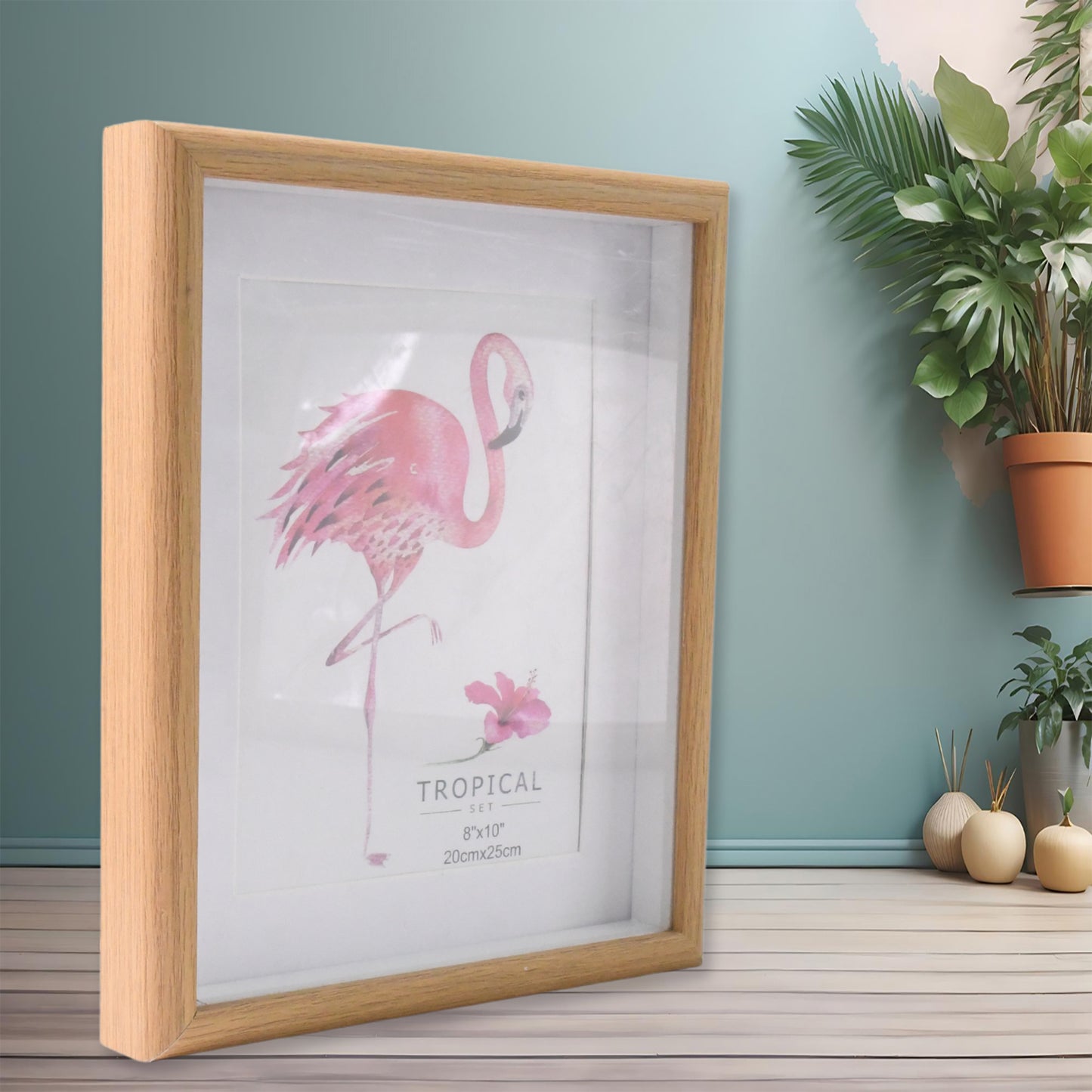 Creative Solid Wooden Photo Frame (Mix Design  Size  1pc) - Happy Price - Image 3