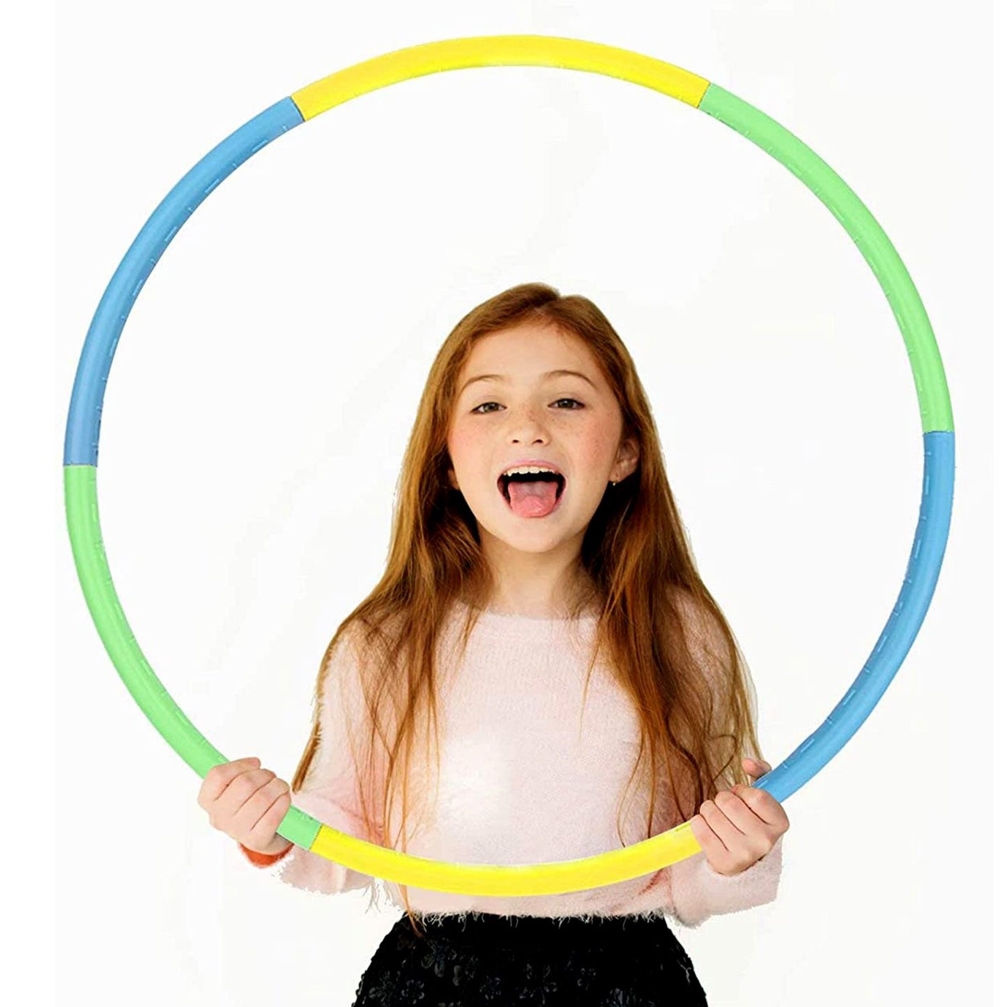 Hoops Hula Interlocking Exercise Ring For Fitness With Dia Meter Boys Girls And Adults - Happy Price - Image 2