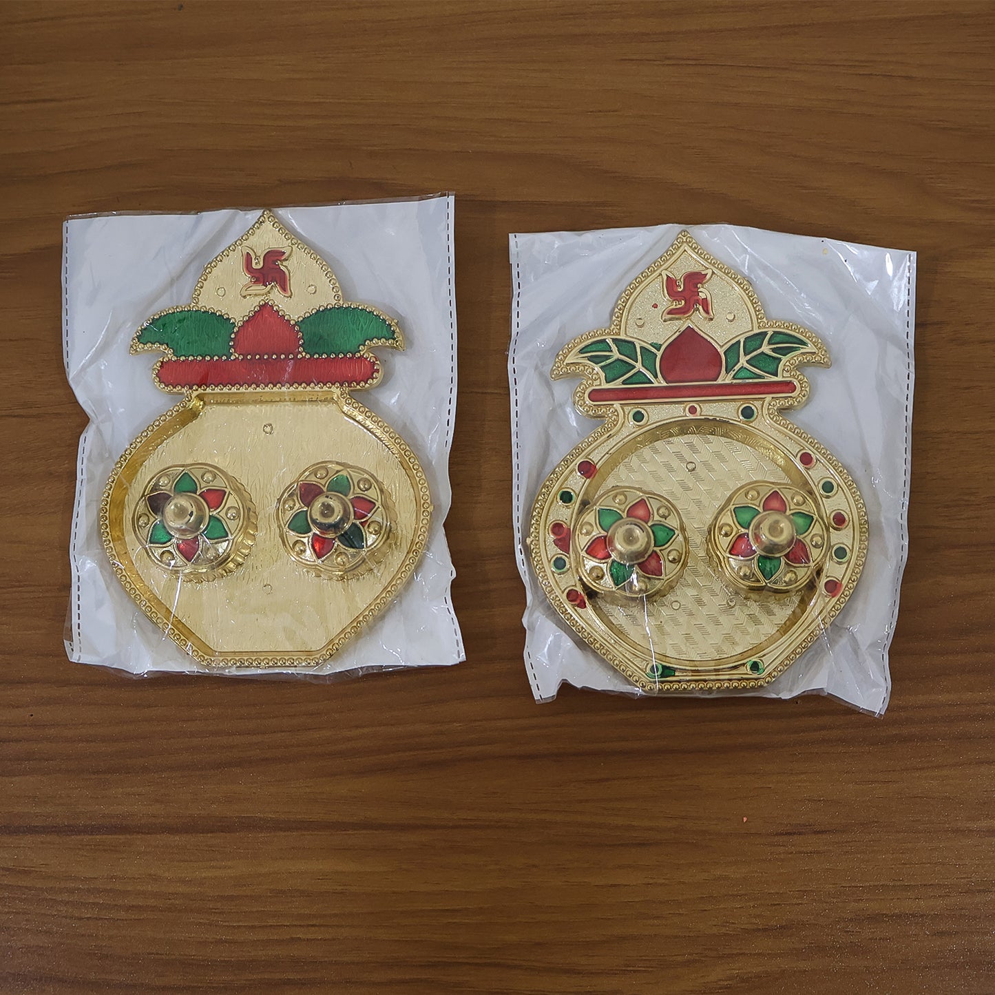 Decorative Plastic Kalash Kumkum Box - 1 Pc Mix Design - Happy Price - Image 5