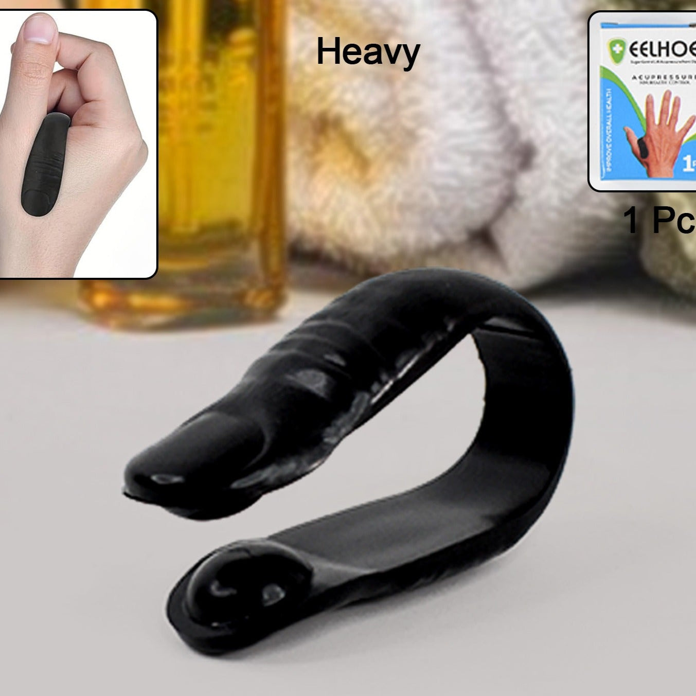 Heavy Duty Plastic Sugar Control Li4 Acupressure Point Clip (1 Pc  With Color Box) - Happy Price - Image 1
