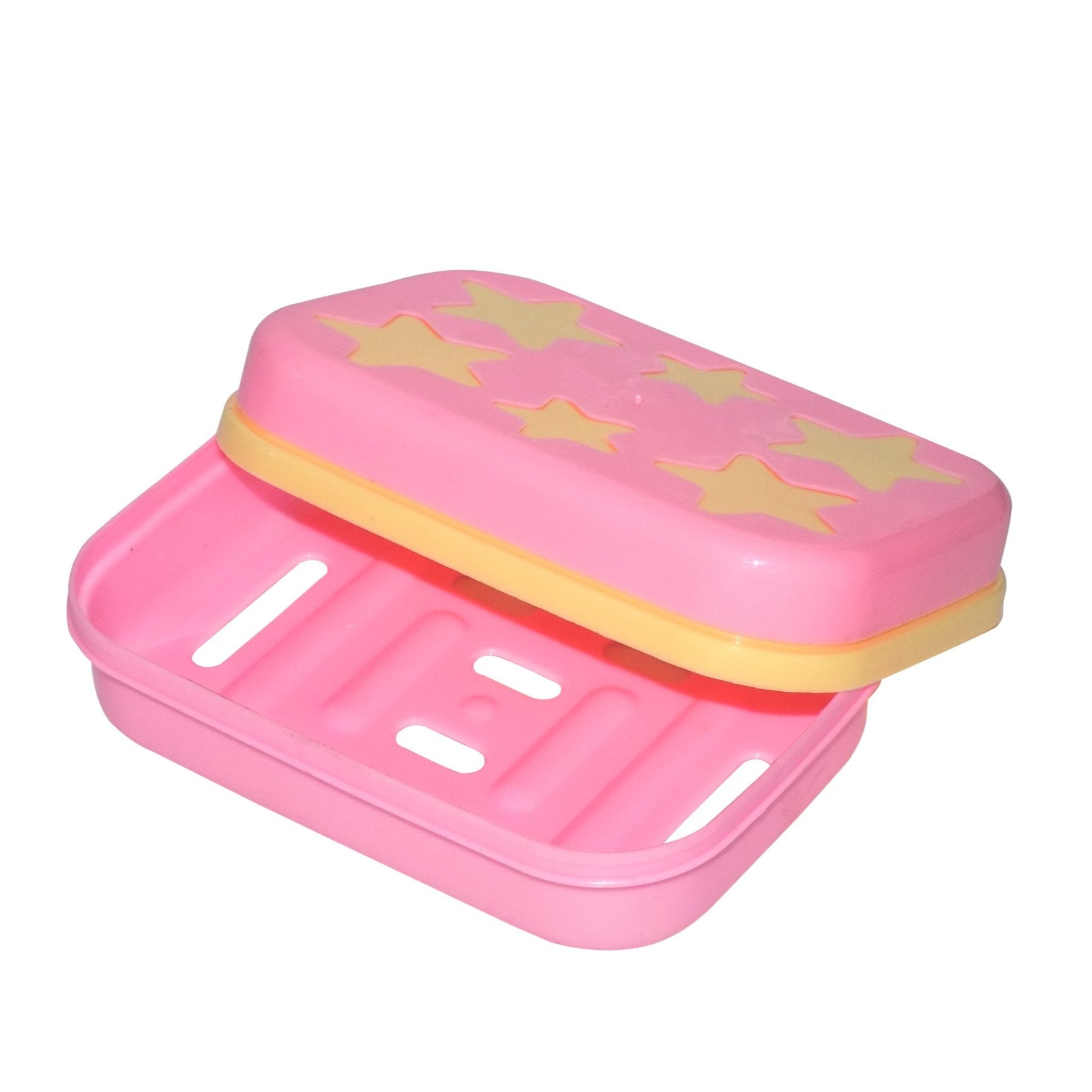 Star Shaped Self Design Soap Case Holder For Bathroom - Happy Price - Image 1