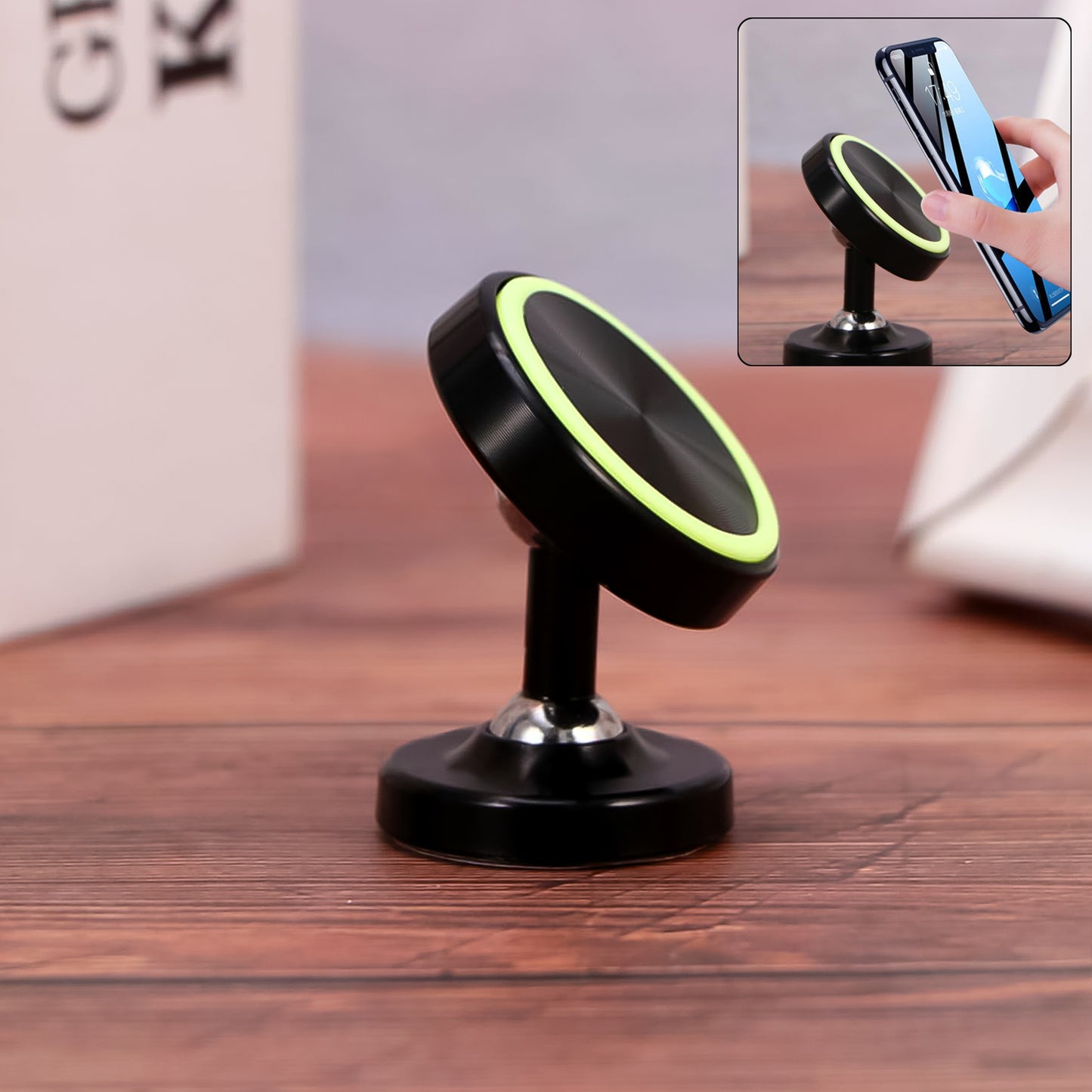 360 Rotating Magnetic Phone Holder Stand (1 Pc) - Happy Price - Image 2